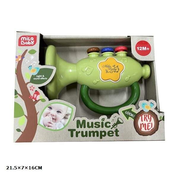 Труба 49441 батар.муз.світ.кор.21,5*7*16 /72/ (шт.)