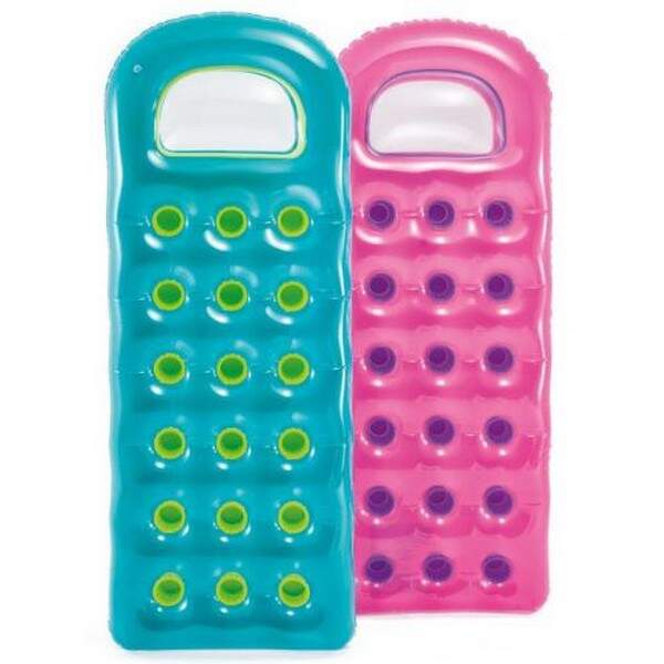 59895 Матрац для плавання надувний  188-71см, рем.запл, 2 кольори, навантаження до 100кг (шт.)