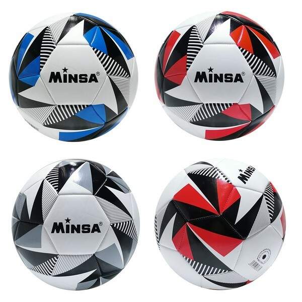 М'яч футбольний BT-FB-0352 TPU 340г 3кол.Minsa /30/ (шт.)