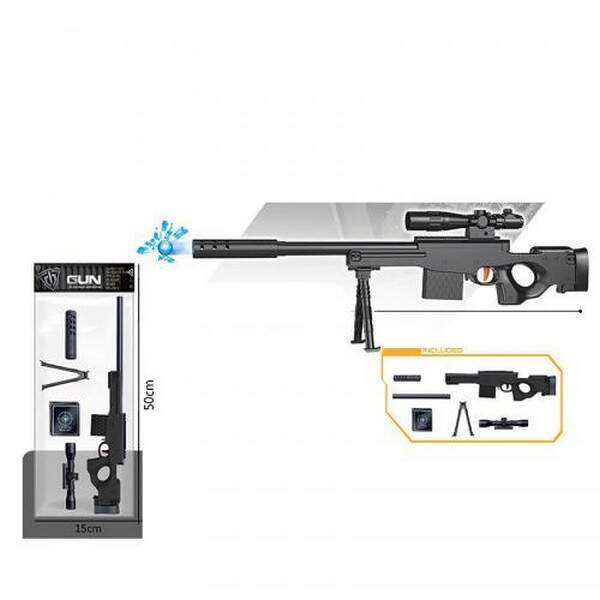 Автомат MH213 (108шт) 47см, прицел, водяні кулі, у пакеті, 16-49-3см (шт.)