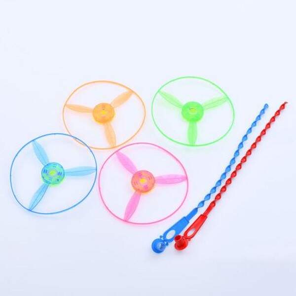 Вертушка TD2023148 (600шт) 15см, паличка 34см, на запуску, світло, бат(табл), розібрана, мікс кольор (шт.)