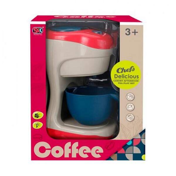 Кавоварка SK53B (48шт) 19см, чашка, звук, світло, ллється вода, на бат-ці, в кор-ці, 18,5-23-12см (шт.)