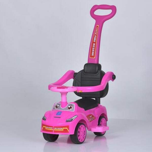 Каталка-толокар M 5763L-8 (1шт) батьківська ручка, музика, шкір.сидіння, багажник під сидінням, на б (шт.)