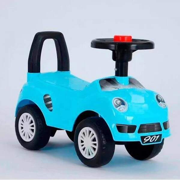 Каталка-толокар M 5786-4 (1шт) сигнал-пискавка, д49-ш21-в35см, max навантаження 25кг,блакитний (шт.)