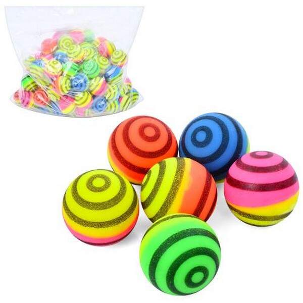 Стрибуни MS 4006-7 (600шт) 3,2см, 4кольори, упаковка 100шт в пакеті (шт.)