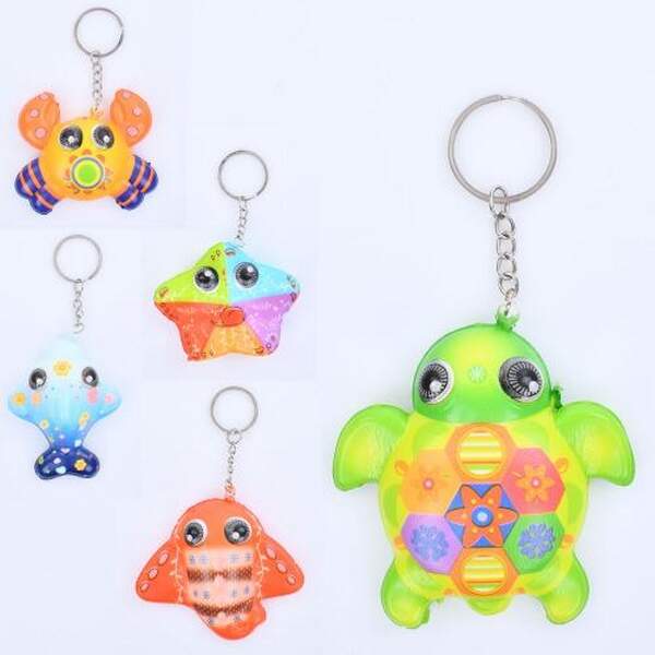 Іграшка MS 3756 (300шт) сквиш, антистрес, 7см, брелок 13см, 5видів, в пакеті, 8-8-2см (шт.)