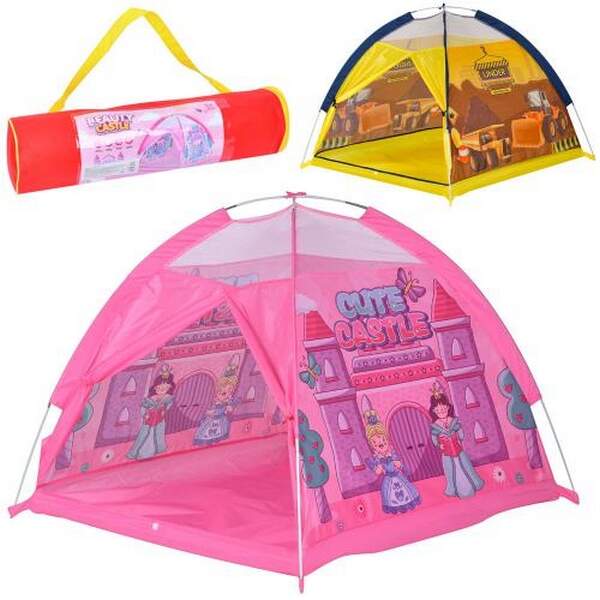 Намет MR 1124 (10шт) будиночок 110-110-90см, 1 вхід (ліпучки), 2 види, в сумці, 40-10,5-10,5см (шт.)