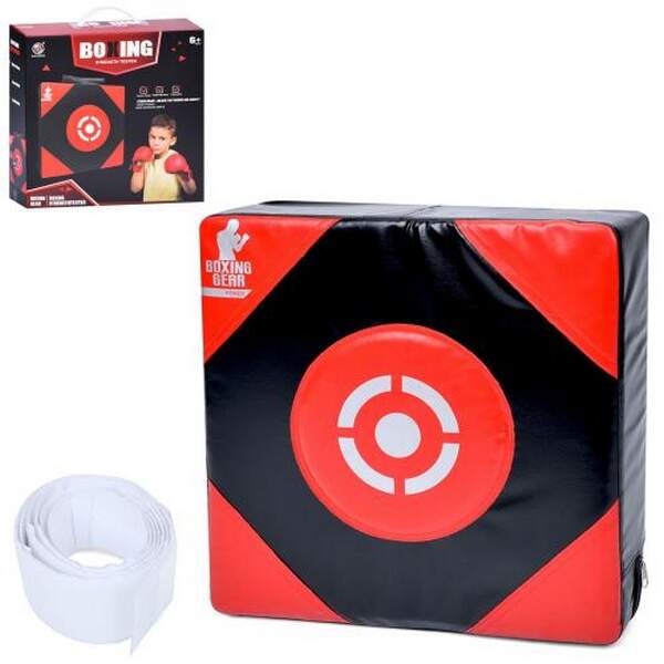 Боксерський набір MR 1249-2 (12шт) настінна подушка,40-40-9см,кріплення-липучки,в кор-ці,40,5-40-11 (шт.)