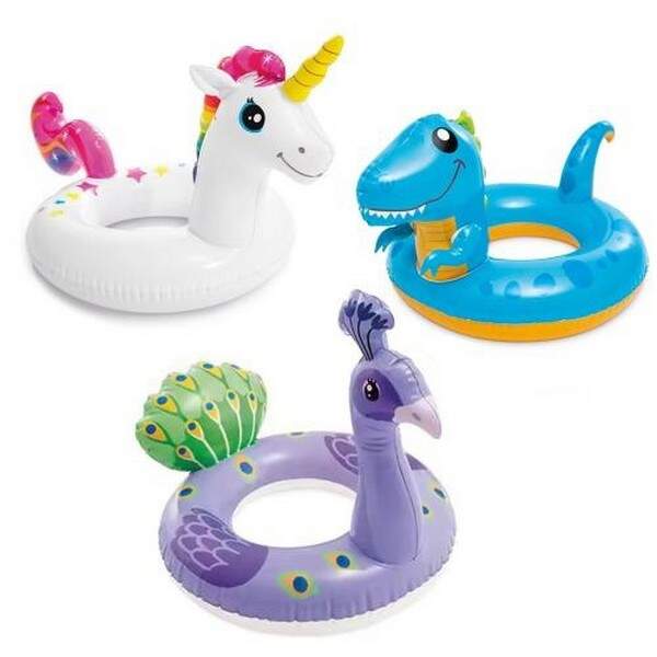 59221 Круг для плавання (36шт) 3види "Тварини", вiд 3-х рокiв (шт.)