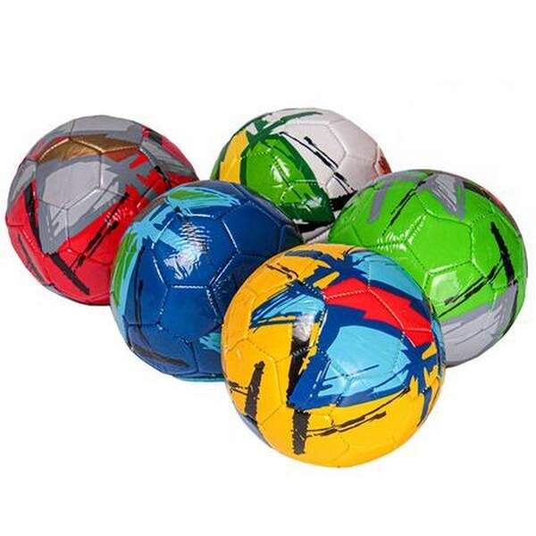 М'яч футбольний BT-FB-0283 PVC розмір 2, 2-х шаровий 100г 4кол./80/ (шт.)