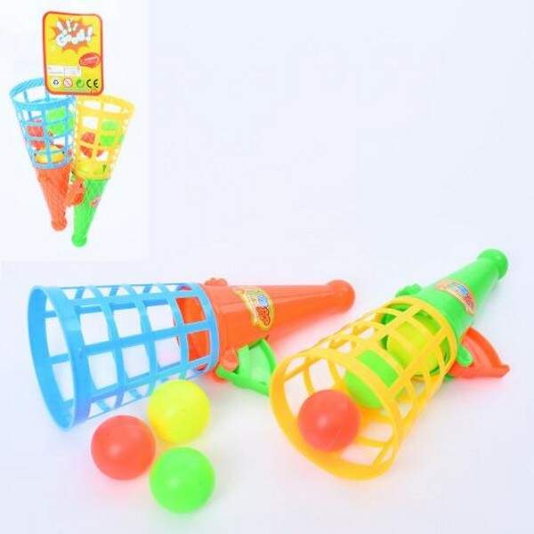 Ловушка MR 1233 (120шт) 2шт, 18см, шарик 6шт 3см, в сітці, 14-25-7см (шт.)