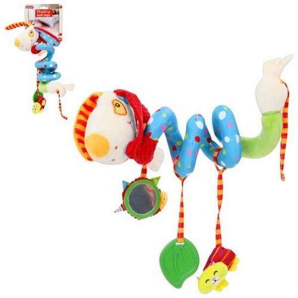 Підвіска 032-28A (36шт) на кроватку, м'яка, прорізувач/гризунок, на листі (шт.)