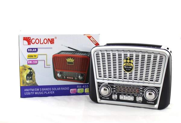 Радіо RX BT 456/455 Solar блютуз (24) 3227 (шт.)