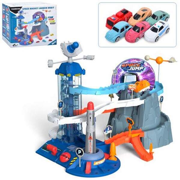 Гараж 5508A (6шт)57-35-40см,ліфт,машинки 4шт, в кор-ці 39-34-22см (шт.)