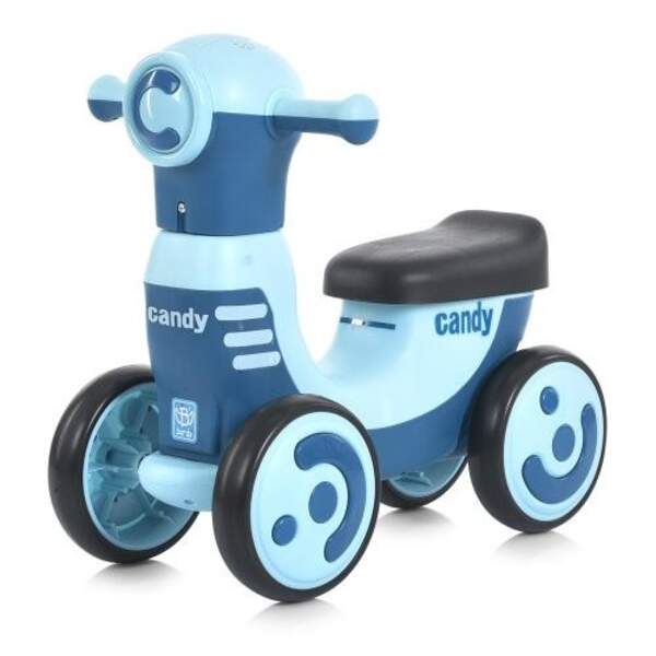 Каталка-толокар M 5855E-12 (1шт) музика, світло,EVA,TF,блакитний (шт.)