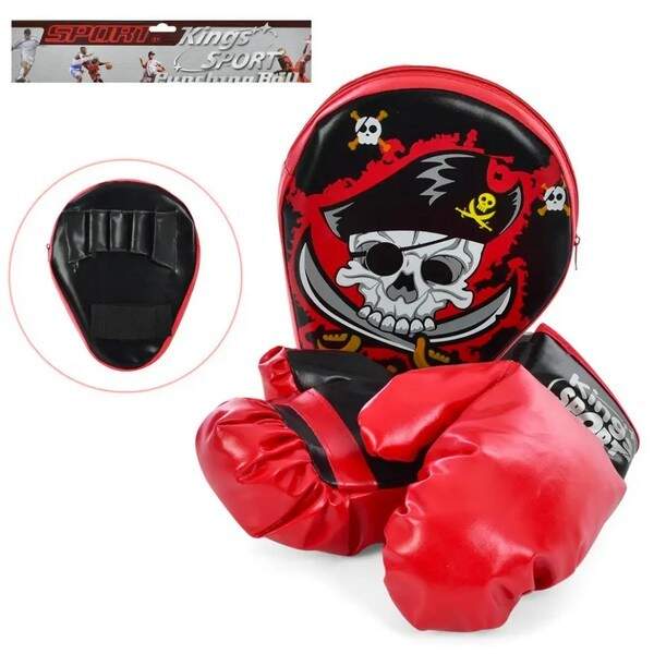 Боксерський набір MR 0841 (18шт) снаряд23см, 2 перчатки23см, кул, 40-34-6см (шт.)