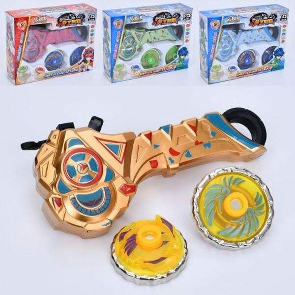 Гра LSD172-1 (120шт) BBL, дзига(метал) 5,5см, на запуску, мікс видів, в кор-ці, 19,5-14-5,5см (шт.)