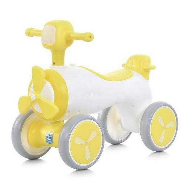 Каталка-толокар M 5854E-6 (1шт) музика, світло,EVA,TF,жовтий (шт.)