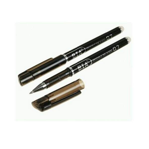 Ручка гелева, що стирається, 0.7мм чорна ST01058 (1728шт) (шт.)