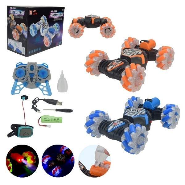 Перевертиш муз.  р/к арт. CV8818-101A (36шт) 2кольора, дим,світ., управління рукою+пульт короб. 23*1 (шт.)