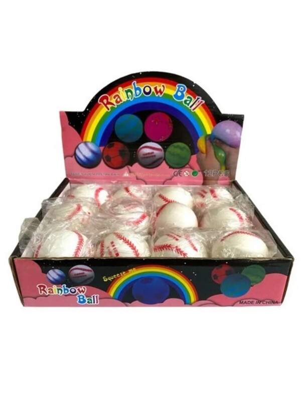 Іграшка м'яч №DX-Q22 12шт в упак 6см (288) (шт.)