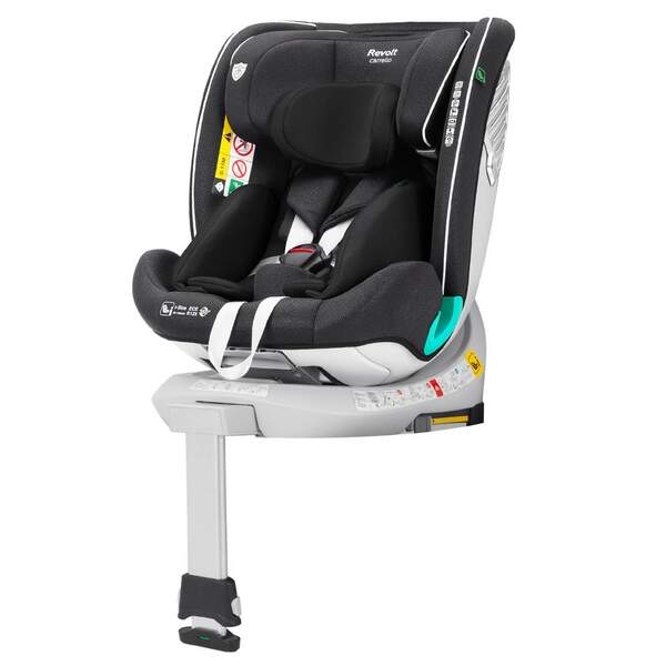 Автокрісло CARRELLO Revolt CRL-15805 Space Black i-Size 40-150см ISOFIX, поворот, опор.стійка /1/ (шт.)