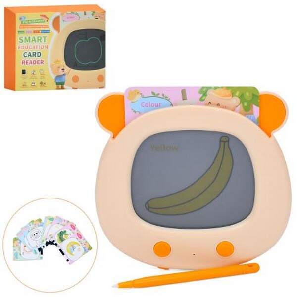 Гра K5 (24шт) 14см, навчальна(англ), звук, дошка для малювання, картки, на бат-ці, в кор-ці, 17,5-15 (шт.)