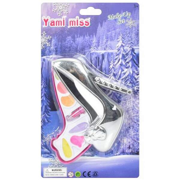 Косметика 15032B1-15A (144шт) туфелька, тіні, помада, на листі, 17-31-4,5см (шт.)