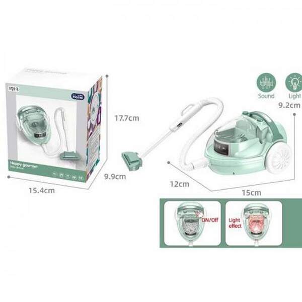 Пилосос A2002-1 (60шт) 15см, світло, рухливі пінопл. кульки, на бат-ці, в кор-ці, 18-15,5-10см (шт.)