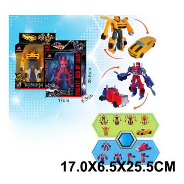 Трансформер 3865-66 (48шт) TF, 17см, робот+транспорт, 2 види, в кор-ці, 17-25,5-6,5см (шт.)