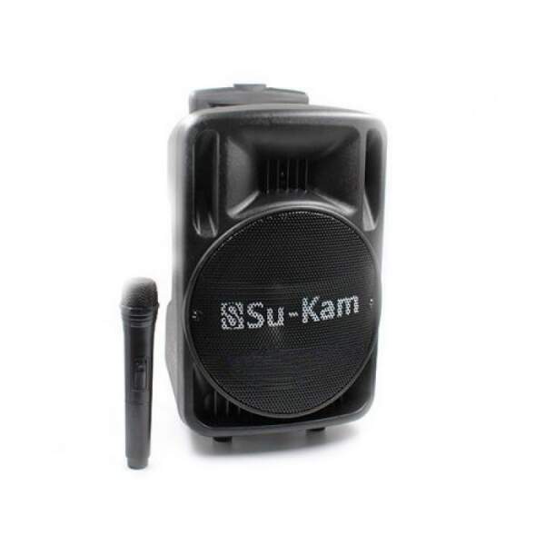 Портативна колонка Su-Kam BT 100D + 1 мікрофон 12v\220v (1) 7121 (шт.)