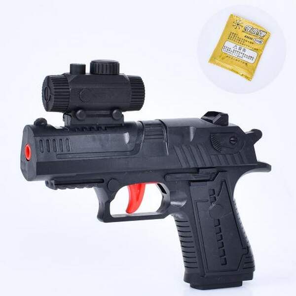 Пістолет 66609 (192шт) 14см, стріляє водяними кулями, прицел, у пакеті, 13,5-18-3см (шт.)