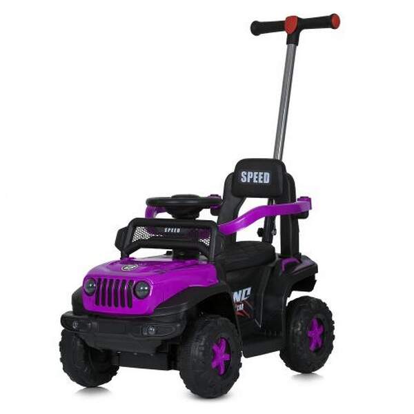 Каталка-толокар M 5789EL-9 (1шт) батьківська ручка, музика, світло, шкір.сидіння, колесаEVA, MP3, фі (шт.)