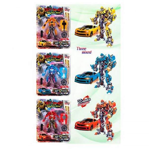 Трансформер 899-101 (48шт) TF, робот 17см+машина, 3 кольори, на листі, 27-34,5-7,5см (шт.)