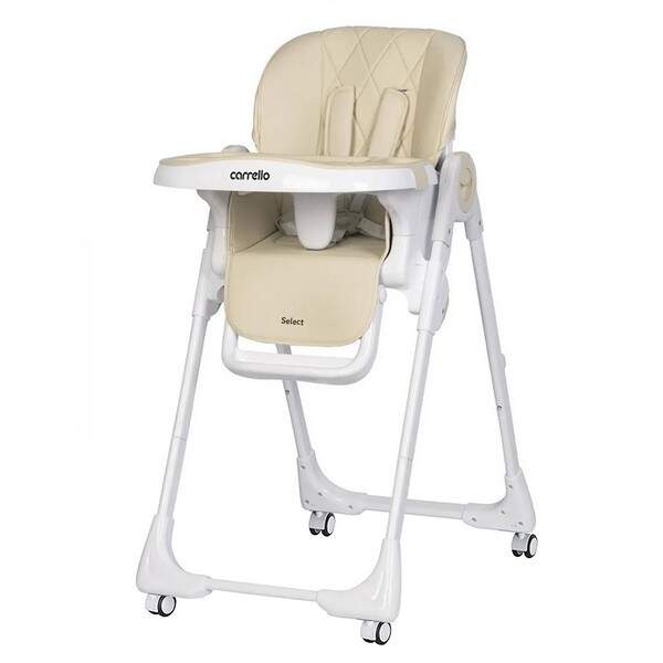 Стілець для годування CARRELLO Select CRL-16301 Cotton Beige /1/ MOQ (шт.)