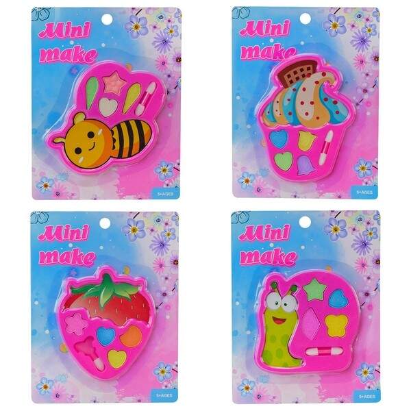 Косметика арт.  MM2301/2302 (200шт) мікс 4  виді, 2 види в 1 ящ, тіні для повік планш. 11*15см (шт.)