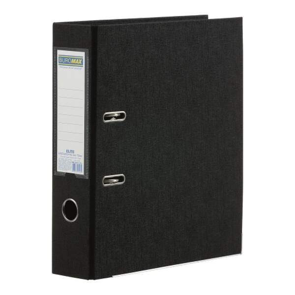 Реєстратор ELITE двост. А4, 70/75 мм (внутр./зовн.) чорний, PP, збірний BM.3001-01c (шт.)