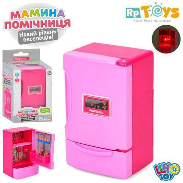 Холодильник YH102-8 (120шт) 11,5см, музика, світло, 2 кольори, на бат-ці, в кор-ці, 9,5-16,5-7,5см (шт.)
