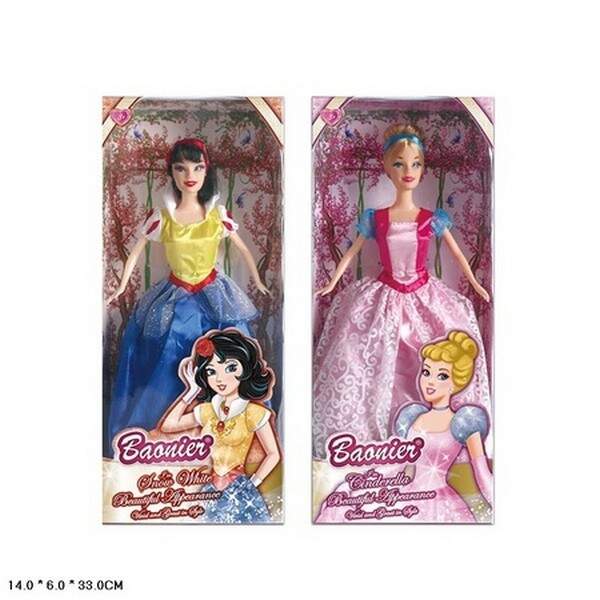 Лялька Baonier 28см JJ8701 принцеса 2в.кор.33*6*14 /108/ (шт.)