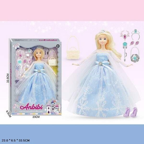 Лялька 29см WX218-2 з аксес.кор.33,5*6,5*23 /48/ (шт.)