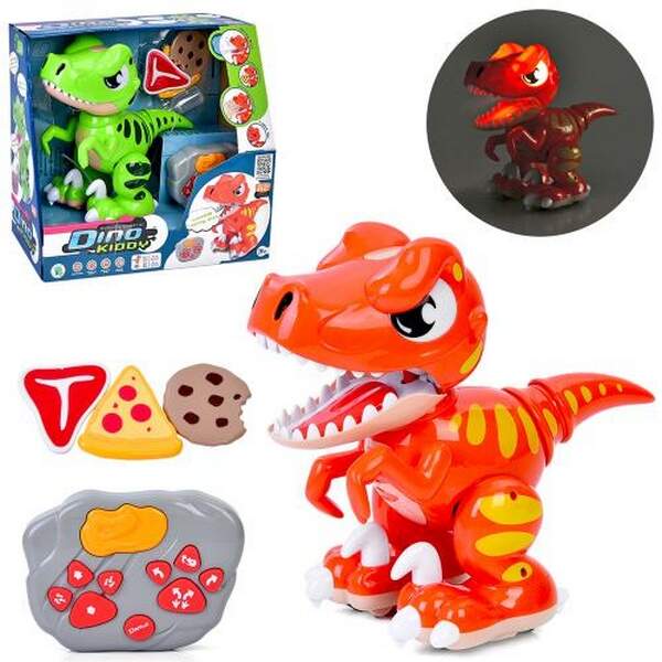 Динозавр 10622 (6шт) р/к2,4G, 24см, пара/дим, музика, звук, світло (міняє колір), змінюються режими (шт.)