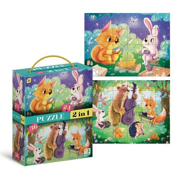 300609 Пазл 2 в 1 «Літні вечори» (24+36 елементів) 300609 (шт.)