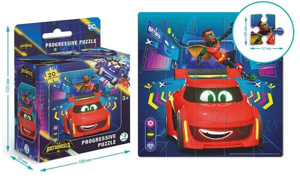 200553 Пазл на 20 елементів «Червоний птах. Ред» 200553 (шт.)