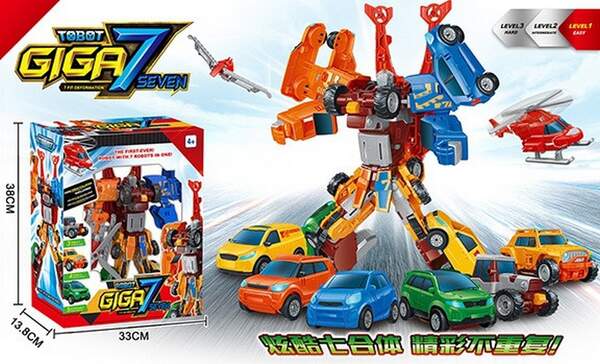 Робот арт. 528A (18шт/2)    короб. 38*13,8*33см (шт.)