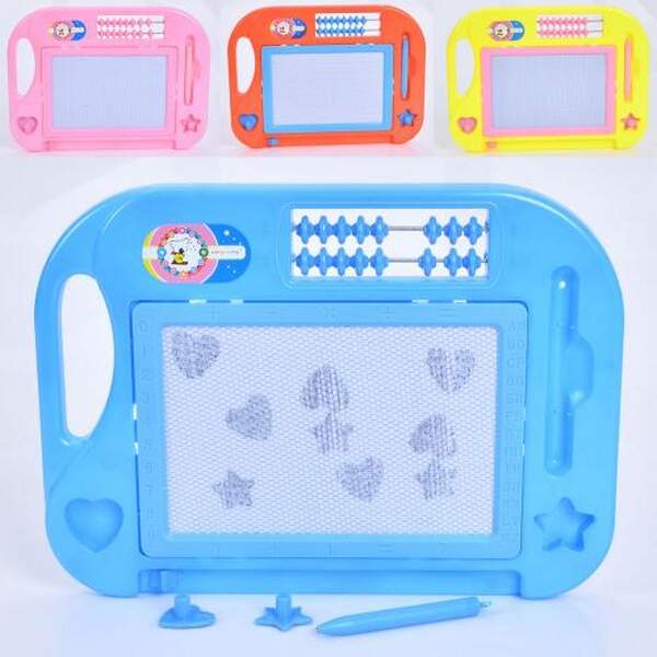 Досточка для малювання D828-30 (96шт) 30-22,5см, ч/б, 2 штампи, мікс кольорів, у пакеті, 33-28,5-2см (шт.)