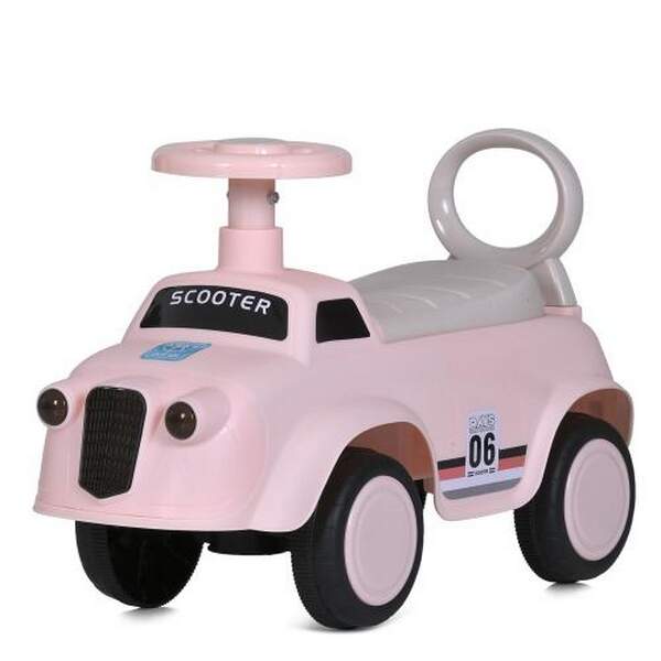 Каталка-толокар M 6023-8 (1шт) музика, світло, рожевий (шт.)