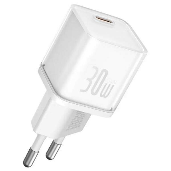 МЗП Baseus GaN5S Fast Charger 1C 30W White (P10162504213-00) (шт.)