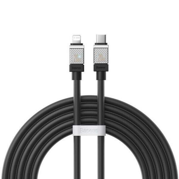 Кабель Baseus CoolPlay Series Type-C to to Lightning 20W 2m Black  (CAKW000101) (шт.)
