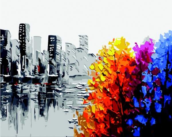Картина за номерами "Контраст.", 40*50, ART Line ZB.64180 (шт.)