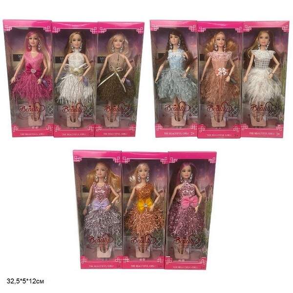 Лялька 29см YY2089/89A/89B 9в.кор.32,5*5*12 /144/ (шт.)